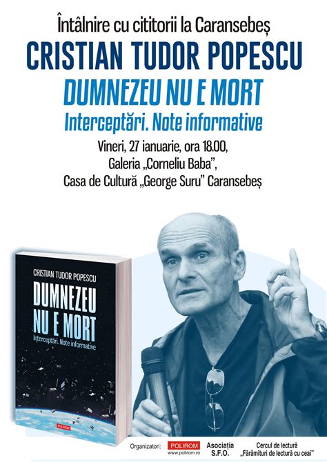 Dumnezeu nu e mort, Cristian Tudor Popescu 